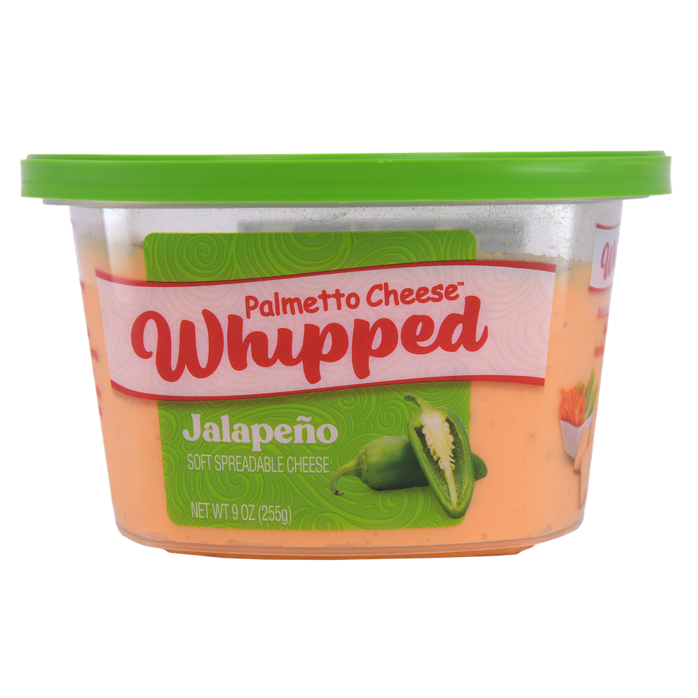 palmetto cheese whipped cream cheese jalapeno