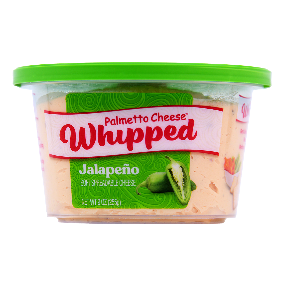 palmetto cheese whipped cream cheese jalapeno